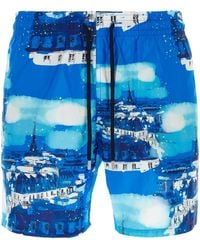 Vilebrequin - Printed Polyester Swimming Shorts - Lyst