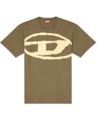 DIESEL - T Boxt Bleach T Shirt - Lyst