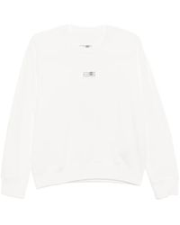 MM6 by Maison Martin Margiela - Sweatshirt mit Logo-Patch - Lyst