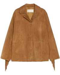 iBlues - Technical Nylon Zip-Up Jacket - Lyst