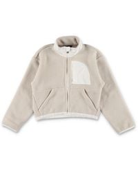 The North Face - Girls Fleece Zip-Up Jacket - Lyst