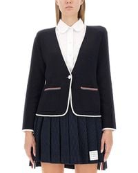 Thom Browne - Single-Breasted Jacket - Lyst