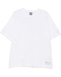 New Balance - Logo Cotton T Shirt - Lyst