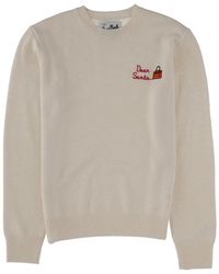 MC2 Saint Barth - "New Queen" Jersey With Embroidery - Lyst