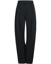 The Attico - Gary' Long Virgin Wool Pants - Lyst