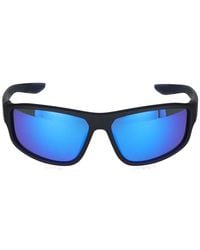 Nike - Sonnenbrille dreist Kraftstoff M DJ0803 420 Matt Space Blue/Grey Turq/14/130 - Lyst