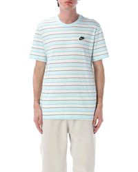 Nike - Striped T-Shirt - Lyst
