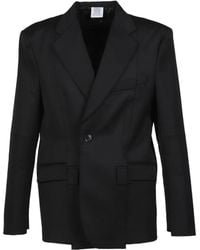 Vetements - Cut Up Tailored Jacket - Lyst