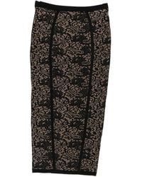 Elisabetta Franchi - Knitted Midi Skirt - Lyst