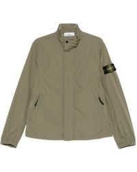 Stone Island - Zipped Blouson Jacket - Lyst