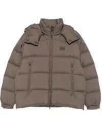 Emporio Armani - Nylon Short Down Jacke - Lyst