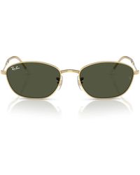 Ray-Ban - Sonnenbrille Rb3749 001/31 Gold/Grün G 15 Unisex - Lyst