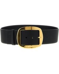 Dolce & Gabbana - Maxi Buckle Belt - Lyst