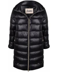Herno - Coat Knee-Length Down - Lyst