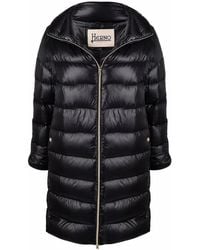 Herno - Coat Knee-Length Down - Lyst
