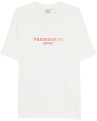 Gramicci - Footprints Tee Pigment Dyed - Lyst