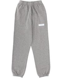 MM6 by Maison Margiela - Jogger Pants With Logo - Lyst