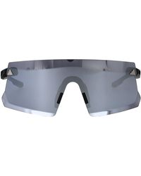 adidas - Nero Opaco Fumo Specchiato Injected Sunglasses - Lyst