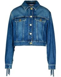 Moschino - Cotton Jeans Jacket - Lyst