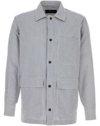 Paltò - Embroidered Polyester Blend Giovanni Shirt - Lyst