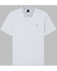 BOSS - Polo Con Logo - Lyst