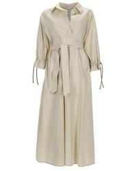 Max Mara - Myrtle Dress With Belt - Lyst