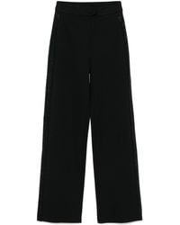 Emporio Armani - Wide Leg Broek - Lyst