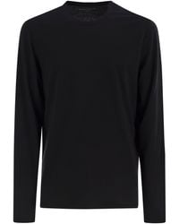 Majestic - Long Sleeved Crew Neck T Shirt - Lyst
