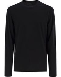 Majestic - Long Sleeved Crew Neck T Shirt - Lyst