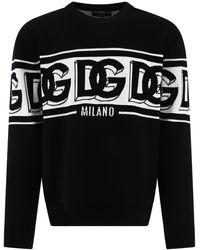 Dolce & Gabbana - Pull de logo - Lyst