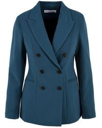 Attic And Barn - Attic En Barn Jackets Blue - Lyst