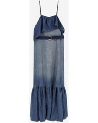 Pinko - Dress With Ruffles - Lyst