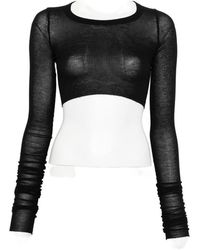 Rick Owens - Bijgesneden Top Van - Lyst