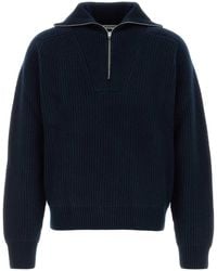 Jil Sander - Wool Polo Shirt - Lyst