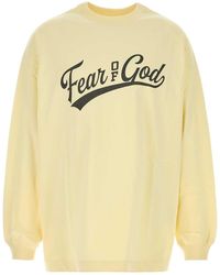 Fear Of God - Pastel Cotton Oversize T Shirt - Lyst