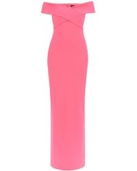 Solace London - Maxi Dress ines con - Lyst