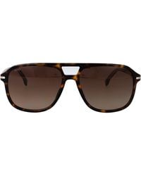 BOSS - Squared Sunglasses Boss 1751/S 086 - Lyst