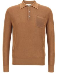 Ballantyne - Openwork Katoenen Poloshirt - Lyst