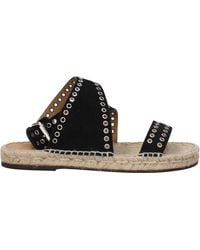 Isabel Marant - Sandalen Illya Frauen Wildleder Schwarz - Lyst