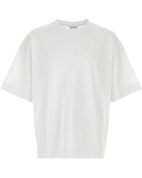 Dries Van Noten - Cotton Heno Oversize T-Shirt - Lyst