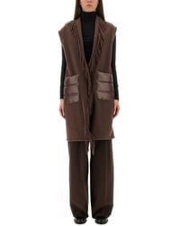 Herno - Resort Sleeve Nylon Wool Cashmere Waistcoats & Gilets - Lyst