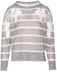Twinset - Twin -Set -Pullover grau - Lyst