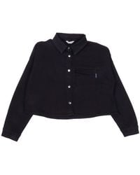 Palm Angels - Overshirt Cropped L/S Girl - Lyst