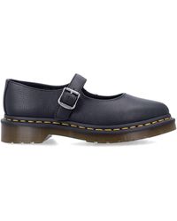 Dr. Martens - Chaussures plates noires - Lyst