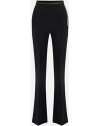 Elisabetta Franchi - Pantalones con cadena joya - Lyst