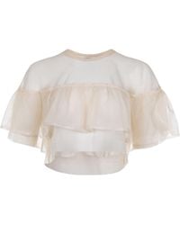PHILOSOPHY BY LORENZO SERAFINI - Top Philosophy Made Of Polyester - Lyst