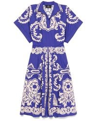 Etro - Gedrukte Midi -jurk - Lyst