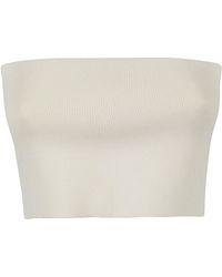 Liviana Conti - Viscose Bandeau Top - Lyst