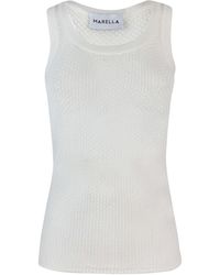 Marella - Canotta Villar Bianca - Lyst