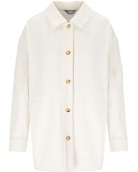 Max Mara - Mm Comma Shirt Jacket - Lyst
